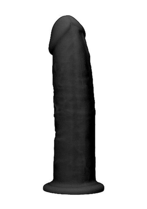Dildo na przyssawce, silikon termoaktywny, czarny lub cielisty, Realrock 6", bez wibracji Dildo na przyssawce, silikon termoaktywny, czarny lub cielisty, Realrock 6", bez wibracji