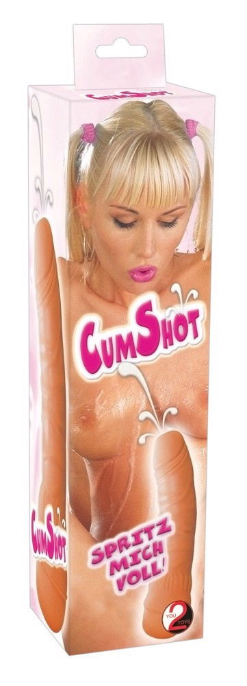 Dildo z wytryskiem, sprężyste, zasysające płyn, CumShot, PVC, You2toys Dildo z wytryskiem, sprężyste, zasysające płyn, CumShot, PVC, You2toys