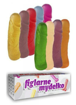 Figlarne mydełko w kształcie penisa, zielone