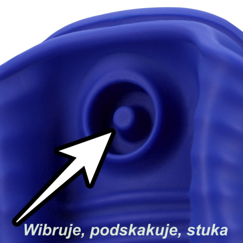 Masturbator, masażer penisa, stroker, z wibracją, premium, silikon, USB Masturbator, masażer penisa, stroker, z wibracją, premium, silikon, USB