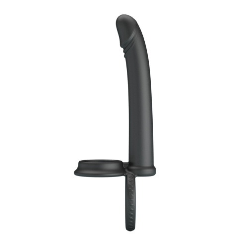 Strap-on do podwójnej penetracji (dildo analne), zakładany na penisa i jądra, bez wibracji, Moses Strap-on do podwójnej penetracji (dildo analne), zakładany na penisa i jądra, bez wibracji, Moses