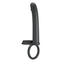 Strap-on do podwójnej penetracji (dildo analne), zakładany na penisa i jądra, bez wibracji, Moses Strap-on do podwójnej penetracji (dildo analne), zakładany na penisa i jądra, bez wibracji, Moses
