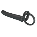 Strap-on do podwójnej penetracji (dildo analne), zakładany na penisa i jądra, bez wibracji, Moses Strap-on do podwójnej penetracji (dildo analne), zakładany na penisa i jądra, bez wibracji, Moses