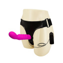 Strap-on podwójny, bez wibracji, TPR, Ultra Passionate 5,3, dildo wewnętrzne i zewnętrzne, zakładany przez kobietę Strap-on podwójny, bez wibracji, TPR, Ultra Passionate 5,3, dildo wewnętrzne i zewnętrzne, zakładany przez kobietę