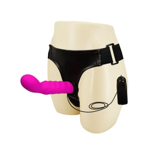 Strap-on podwójny, bez wibracji, TPR, Ultra Passionate 5,3, dildo wewnętrzne i zewnętrzne, zakładany przez kobietę Strap-on podwójny, bez wibracji, TPR, Ultra Passionate 5,3, dildo wewnętrzne i zewnętrzne, zakładany przez kobietę