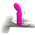 Strap-on, proteza penisa, pełny penis na uprzęży, do zakładania przez kobietę, wibracje, silikon, Pretty Love Strap-on, proteza penisa, pełny penis na uprzęży, do zakładania przez kobietę, wibracje, silikon, Pretty Love