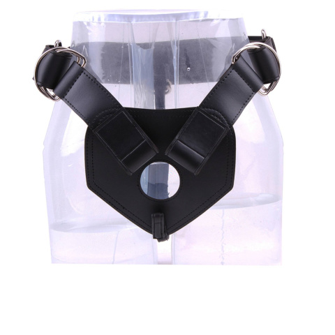 Uprząż do strap-ona RGB, 3 kółka, solidna konstrukcja, PVC Uprząż do strap-ona RGB, 3 kółka, solidna konstrukcja, PVC