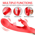 Wib rator wielozadaniowy Butterfly Finger Tapping, silikon, USB Wib rator wielozadaniowy Butterfly Finger Tapping, silikon, USB