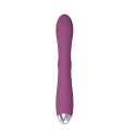 Wibrator Dual Rabbit fioletowy, silikon, USB Wibrator Dual Rabbit fioletowy, silikon, USB
