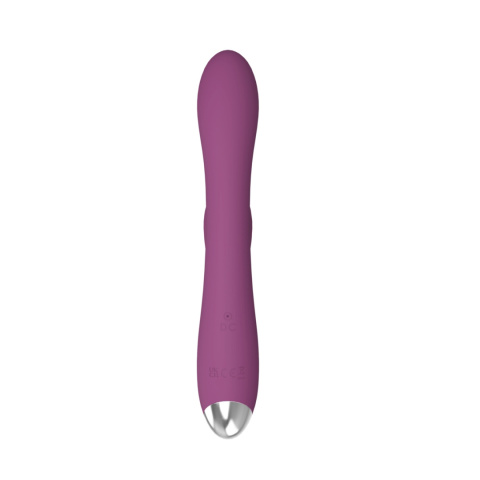 Wibrator Dual Rabbit fioletowy, silikon, USB Wibrator Dual Rabbit fioletowy, silikon, USB
