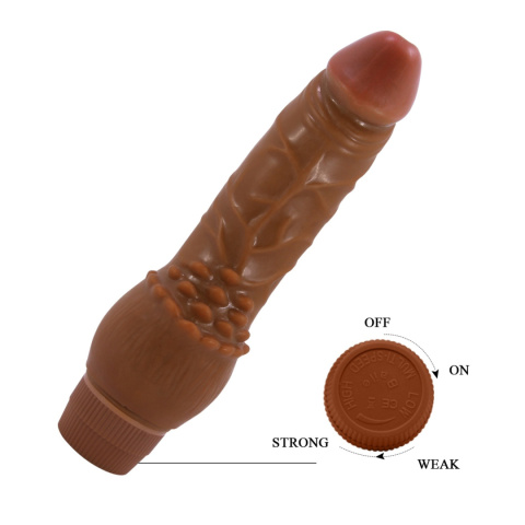 Wibrujące dildo (wibrator realistyczny) Barbara 7,6, na baterie, TPE, Baile, Clark Wibrujące dildo (wibrator realistyczny) Barbara 7,6, na baterie, TPE, Baile, Clark