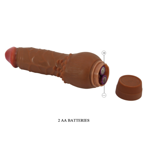 Wibrujące dildo (wibrator realistyczny) Barbara 7,6, na baterie, TPE, Baile, Clark Wibrujące dildo (wibrator realistyczny) Barbara 7,6, na baterie, TPE, Baile, Clark