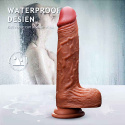 Dildo na przyssawce, teleskopowe, ruch posuwisto-rotacyjny, pilot bezprzewodowy, silikon płynny, podgrzewanie Dildo na przyssawce, teleskopowe, ruch posuwisto-rotacyjny, pilot bezprzewodowy, silikon płynny, podgrzewanie