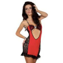 Koszulka Hemera czerwono-czarna z czerwonymi stringami, LivcoCorsetti Koszulka Hemera czerwono-czarna z czerwonymi stringami, LivcoCorsetti