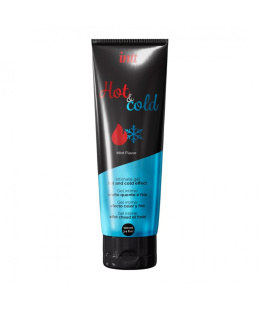 Lubrykant Hot&Cold, chłodząco- rozgrzewający, wodny o smaku miętowym, INTT,100 ml