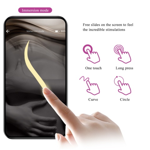 Masażer, stymulator dla par, August, sterowany smartfonem (na aplikację), typ: podkówka, Pretty Love Masażer, stymulator dla par, August, sterowany smartfonem (na aplikację), typ: podkówka, Pretty Love