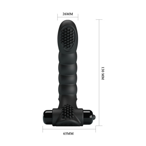 MasażerAlexander, (stymulator) uniwersalny, do zakładania na palec, wibrujący, USB, silikon MasażerAlexander, (stymulator) uniwersalny, do zakładania na palec, wibrujący, USB, silikon