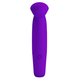 Nakładka na palec, wibrująca, Gorgon, masażer punktu G lub prostaty, silikon, USB, Pretty Love