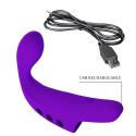 Nakładka na palec, wibrująca, Gorgon, masażer punktu G lub prostaty, silikon, USB, Pretty Love Nakładka na palec, wibrująca, Gorgon, masażer punktu G lub prostaty, silikon, USB, Pretty Love