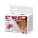 Pompka i stymulator wibrujący do łechtaczki i warg sromowych, Butterfly Clitoral Pump, na baterie Pompka i stymulator wibrujący do łechtaczki i warg sromowych, Butterfly Clitoral Pump, na baterie