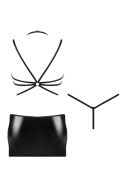 Sukienka Eclipse, wetlook, stringi w komplecie, Beauty Night Sukienka Eclipse, wetlook, stringi w komplecie, Beauty Night