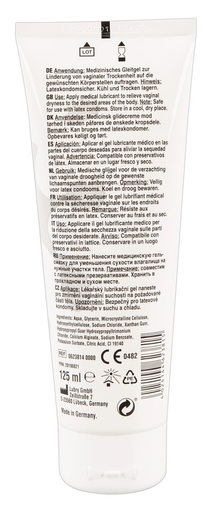 Sztuczna sperma, lubrykant wodny o mlecznym kolorze, Porn Sperm, 125 ml Sztuczna sperma, lubrykant wodny o mlecznym kolorze, Porn Sperm, 125 ml
