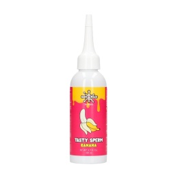 Sztuczna sperma: produkt na bazie wody o słodkim smaku bananowym, 80 ml