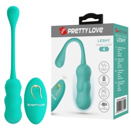 Wibrujące jajko Pretty Love Leshy z bezprzewodowym pilotem silikonowe