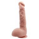 Dildo na przyssawce, z jądrami, bez wibracji, cyberskóra, Beautiful Jason 9'8, Baile