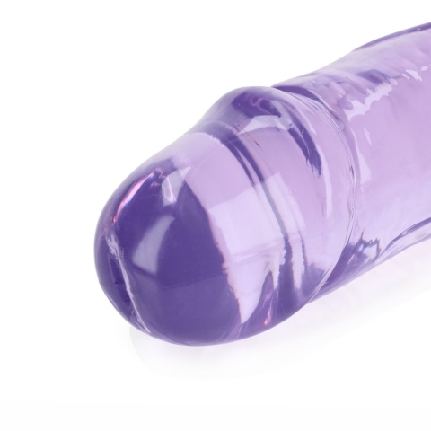 Krystaliczne, długie dildo dwustronne 18'', PVC, giętkie Krystaliczne, długie dildo dwustronne 18'', PVC, giętkie