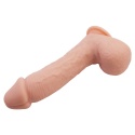 Dildo na przyssawce, Johnson 9.2, z dużą główką, TPE, bez wibracji Dildo na przyssawce, Johnson 9.2, z dużą główką, TPE, bez wibracji