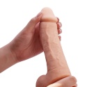 Dildo na przyssawce, Johnson 9.2, z dużą główką, TPE, bez wibracji Dildo na przyssawce, Johnson 9.2, z dużą główką, TPE, bez wibracji