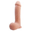 Dildo na przyssawce, Johnson 9.2, z dużą główką, TPE, bez wibracji Dildo na przyssawce, Johnson 9.2, z dużą główką, TPE, bez wibracji