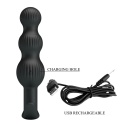 Korek analny, Dildo analne kulkowe wibrujące, USB, silikon, Sidney Pretty Love Korek analny, Dildo analne kulkowe wibrujące, USB, silikon, Sidney Pretty Love