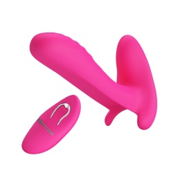 Stamen-masażer dla par, do użytku podczas stosunku, pilot bezprzewodowy, silikon, USB