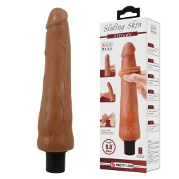 Wibrujące dildo (wibrator realistyczny) na baterie, cyberskóra, Alfredo
