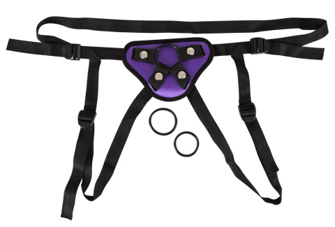 Pas/uprząż do strap-ona, You2Toys Universal Harness, nylon, 3 gumowe pierścienie, aby dopasować różne dilda Pas/uprząż do strap-ona, You2Toys Universal Harness, nylon, 3 gumowe pierścienie, aby dopasować różne dilda