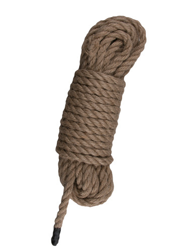 Lina konopna, 5 m, do wiązania w stylu japońskim, Hemp Bondage Rope , EasyToys Lina konopna, 5 m, do wiązania w stylu japońskim, Hemp Bondage Rope , EasyToys