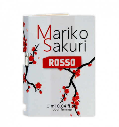 Perfumy z feromonami damskie Mariko Sakuri Rosso, 1 ml ( PRÓBKA) Perfumy z feromonami damskie Mariko Sakuri Rosso, 1 ml ( PRÓBKA)