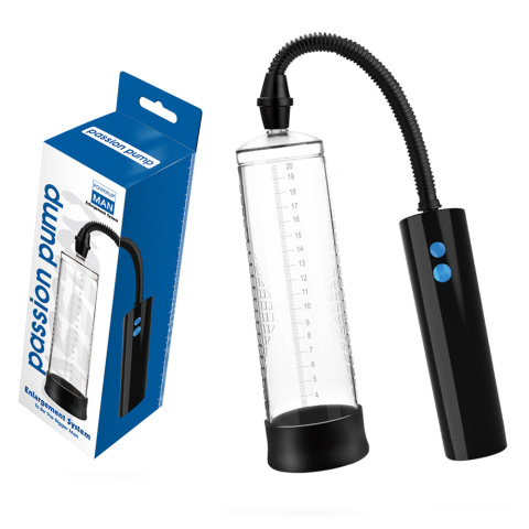 Pompka do penisa, elektryczna, z jednostką sterującą, USB, Power Escorts Pompka do penisa, elektryczna, z jednostką sterującą, USB, Power Escorts