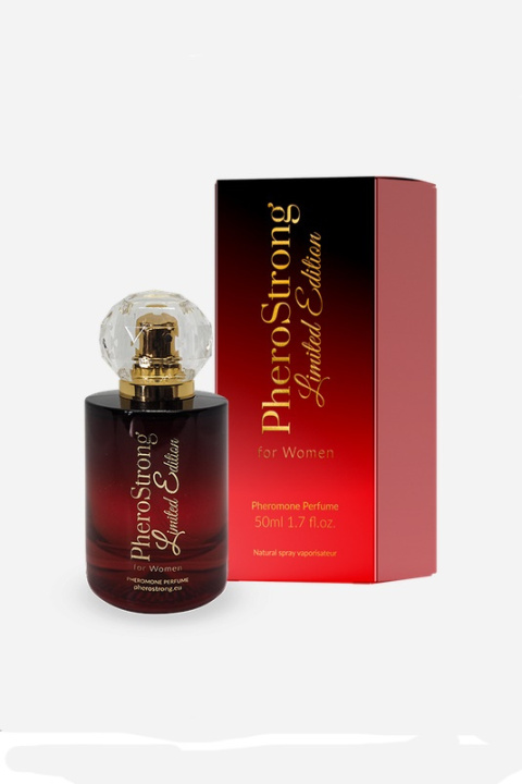 Perfumy damskie z feromonami, PheroStrong Limited Edition, 50 ml, atomizer. Perfumy damskie z feromonami, PheroStrong Limited Edition, 50 ml, atomizer.