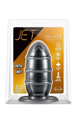 Dildo JET, analne, gigant na przyssawce, PVC, bez wibracji