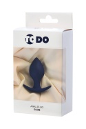 Korek analny ToDo Glob (zatyczka analna, plug) z mimośrodową, metalową kulką w środku, silikon Korek analny ToDo Glob (zatyczka analna, plug) z mimośrodową, metalową kulką w środku, silikon