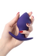 Korek analny ToDo Glob (zatyczka analna, plug) z mimośrodową, metalową kulką w środku, silikon Korek analny ToDo Glob (zatyczka analna, plug) z mimośrodową, metalową kulką w środku, silikon