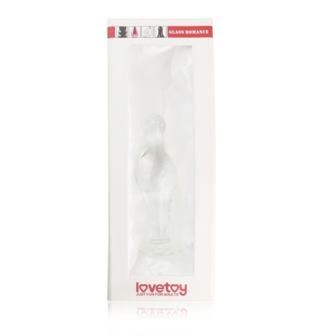 Korek analny szklany, zatyczka ze szkła, wymiar 4,5", czarny lub bezbarwny Korek analny szklany, zatyczka ze szkła, wymiar 4,5", czarny lub bezbarwny