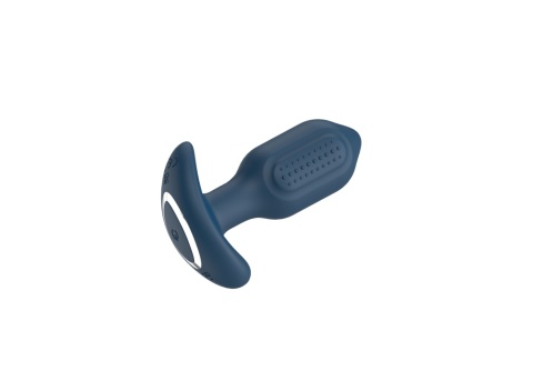 Korek analny z wibracjami i pilotem bezprzewodowym, Victoria, można nosić w każdej pozycji, silikon, USB Korek analny z wibracjami i pilotem bezprzewodowym, Victoria, można nosić w każdej pozycji, silikon, USB