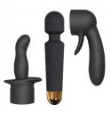 Magiczna różdżka premium z dwiema, dodatkowymi nakładkami, Kit Wanderful Dorcel Magiczna różdżka premium z dwiema, dodatkowymi nakładkami, Kit Wanderful Dorcel