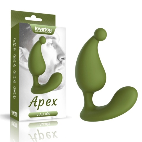 Masażer prostaty Apex Allure, wibracje, silikon, USB Masażer prostaty Apex Allure, wibracje, silikon, USB