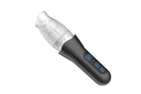 Masturbator Babbara, posuwisto-zwrotny, masażer penisa z wibracjami, Thrusting Cup Masturbator Babbara, posuwisto-zwrotny, masażer penisa z wibracjami, Thrusting Cup