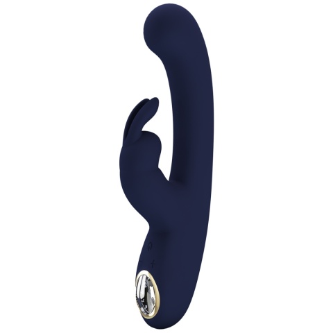 Wibrator Lamar Blue, ze stymulacją łechtaczki, w kształcie królika i wyświetlaczem LCD Pretty Love Wibrator Lamar Blue, ze stymulacją łechtaczki, w kształcie królika i wyświetlaczem LCD Pretty Love